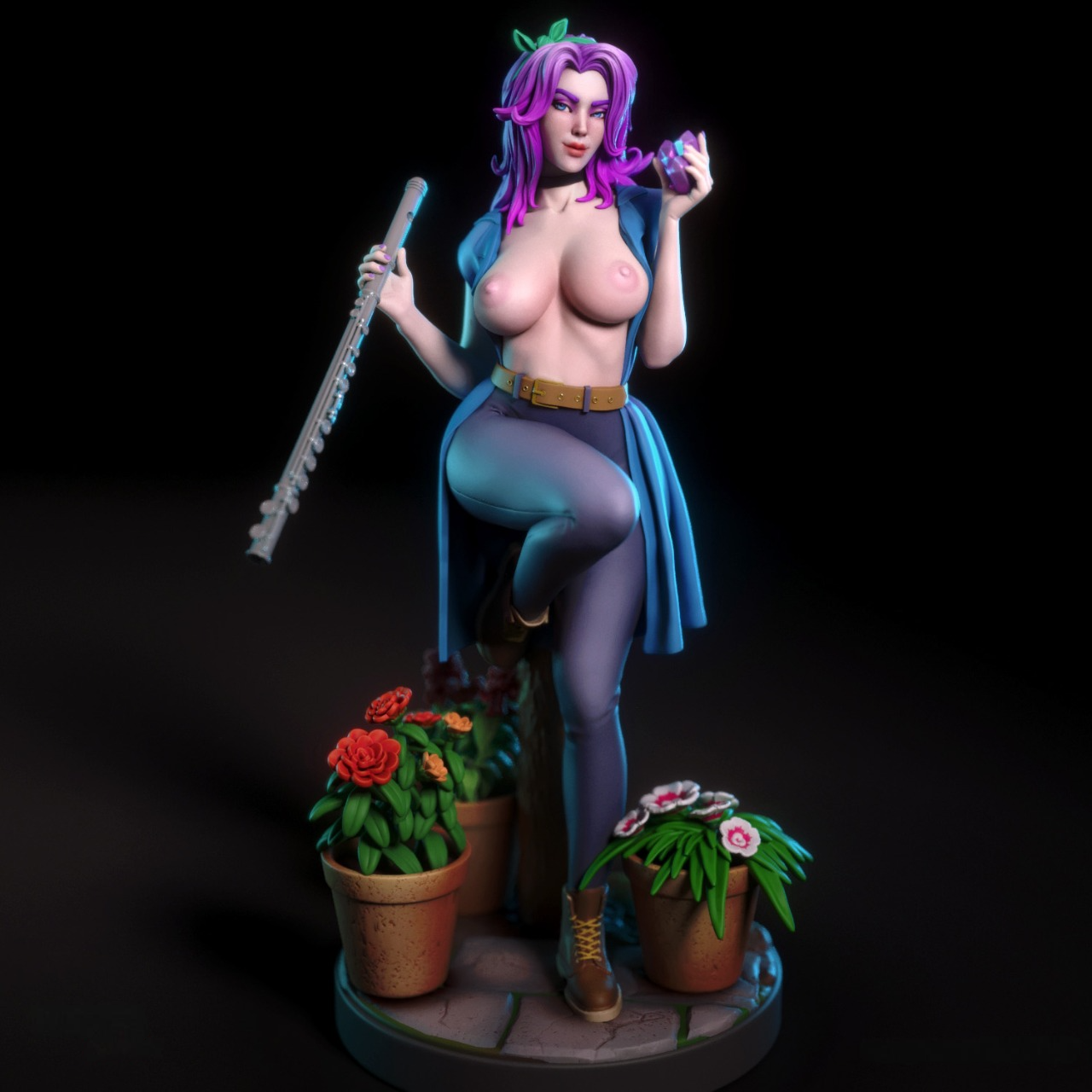 2440 Abigail NSFW - Stardew Valley - STL 3D Print Files