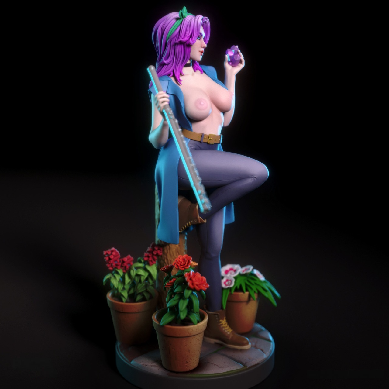 2440 Abigail NSFW - Stardew Valley - STL 3D Print Files