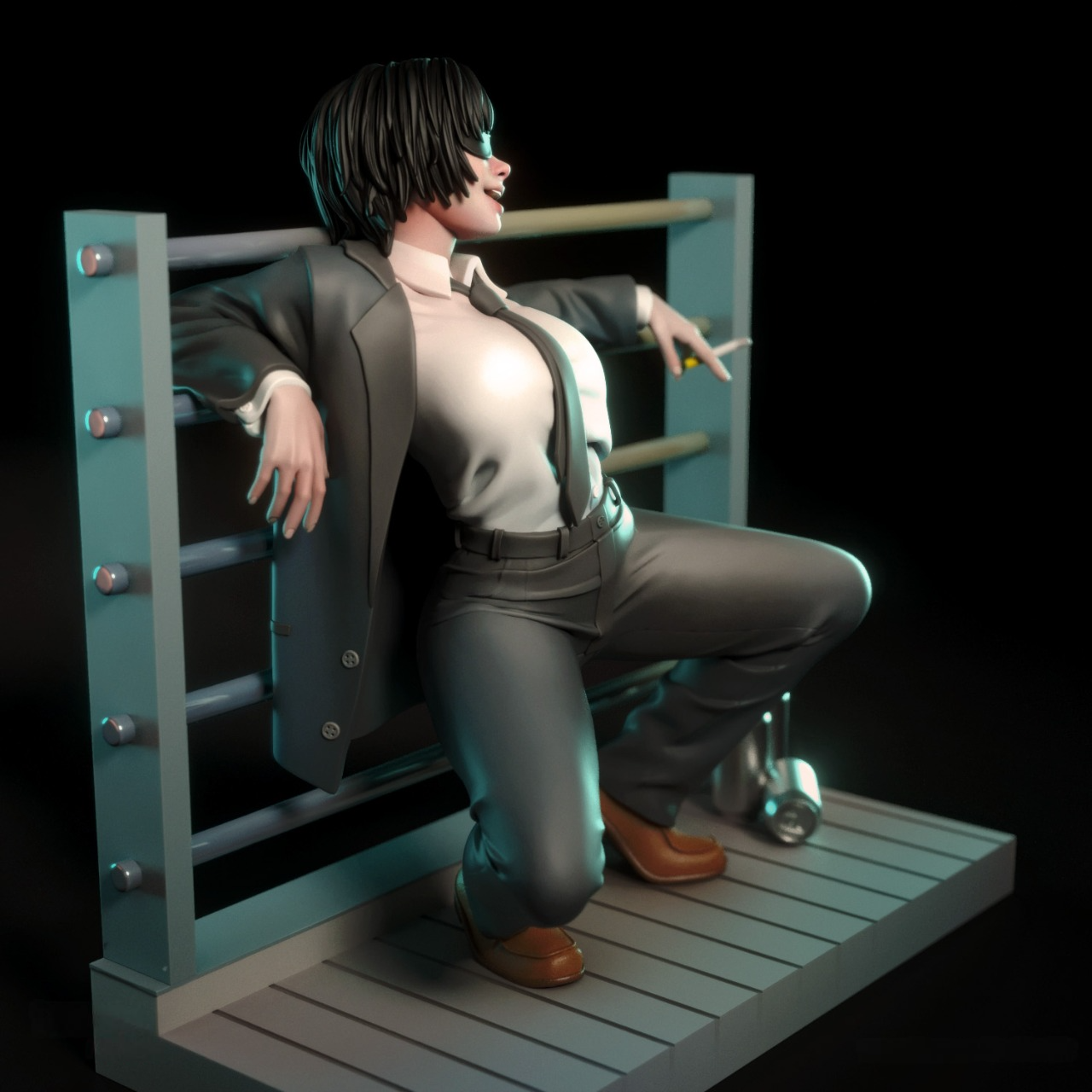 2442 Himeno NSFW - Chainsaw Man - STL 3D Print Files