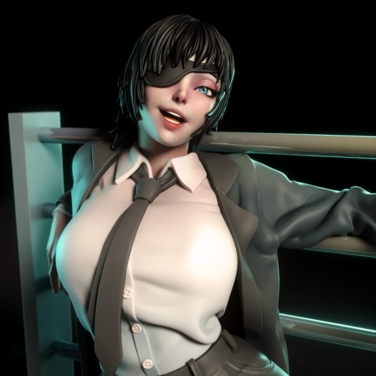 2442 Himeno NSFW - Chainsaw Man - STL 3D Print Files