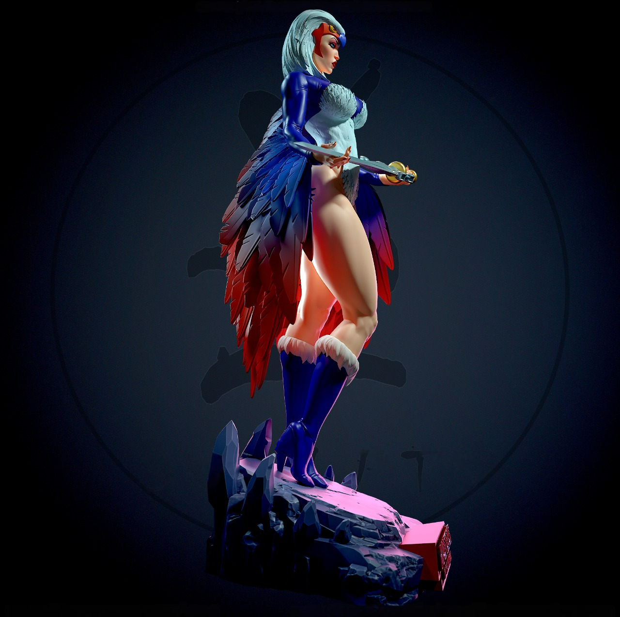 2464 Sorceress of Castle Grayskull NSFW - Masters of the Universe - STL 3D Print Files