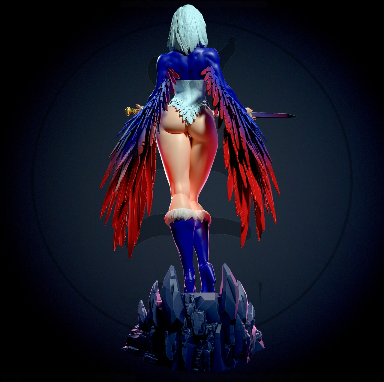 2464 Sorceress of Castle Grayskull NSFW - Masters of the Universe - STL 3D Print Files