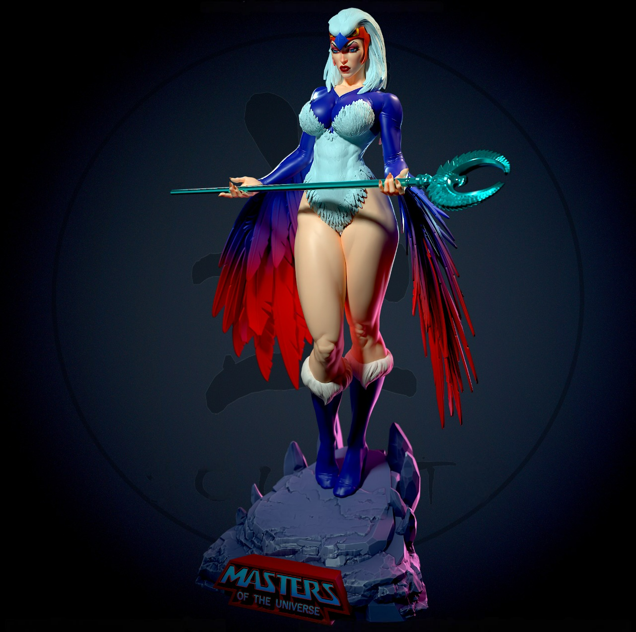 2464 Sorceress of Castle Grayskull NSFW - Masters of the Universe - STL 3D Print Files