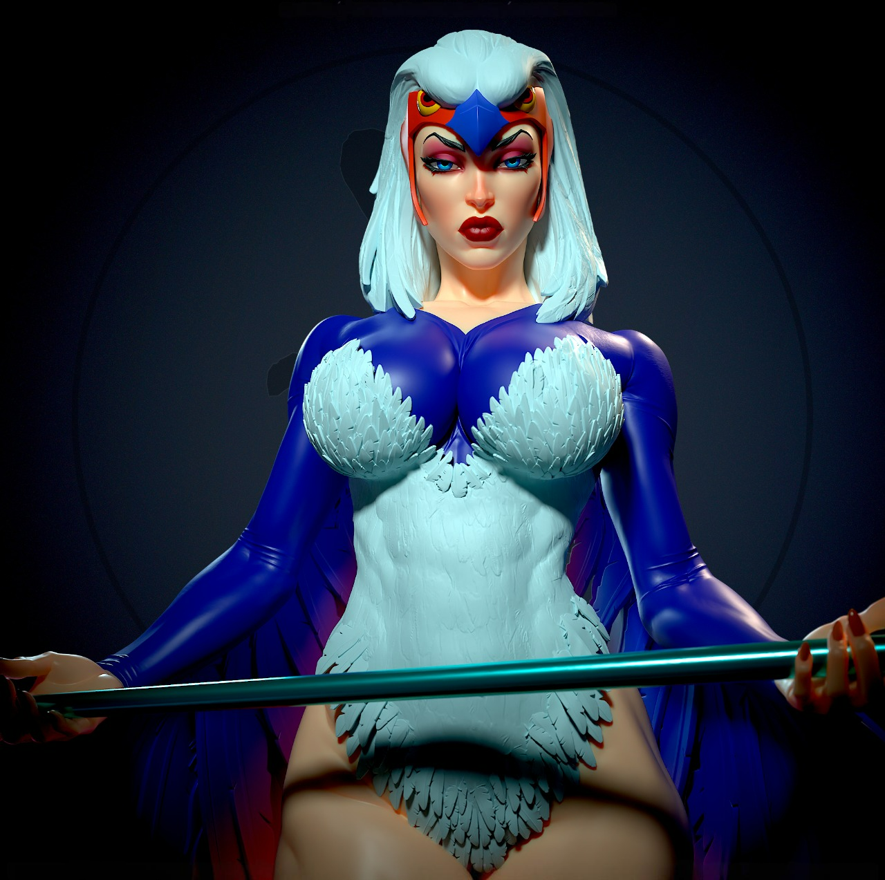 2464 Sorceress of Castle Grayskull NSFW - Masters of the Universe - STL 3D Print Files