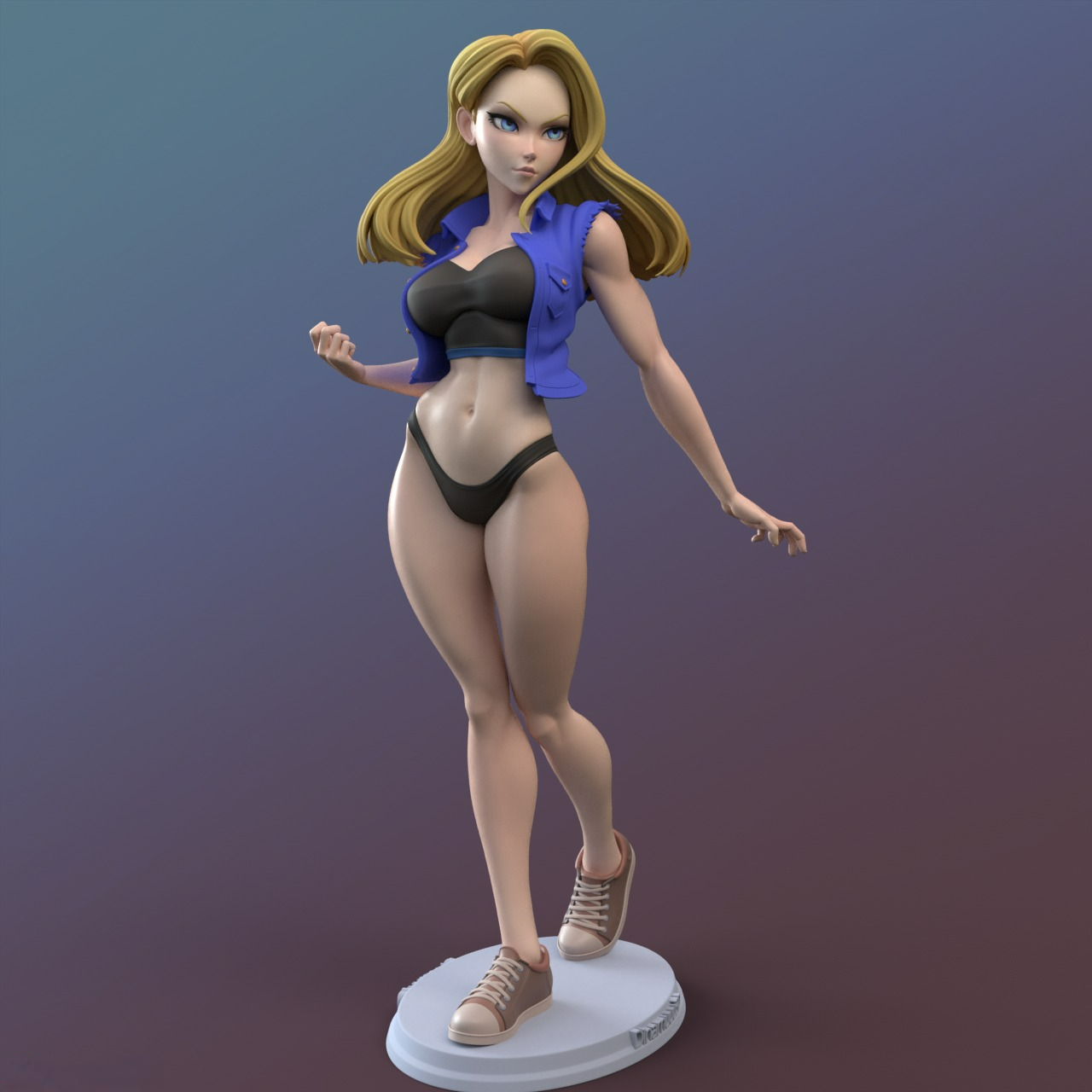 2465 Android 18 NSFW - Dragon Ball - STL 3D Print Files