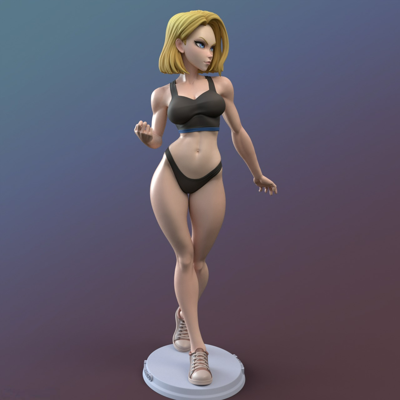 2465 Android 18 NSFW - Dragon Ball - STL 3D Print Files