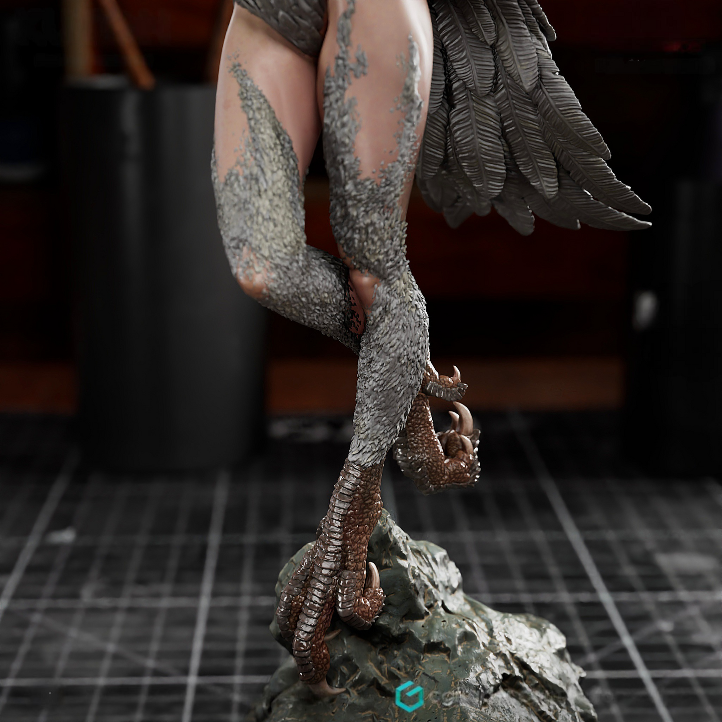 2467 Serine Harpy NSFW - STL 3D Print Files