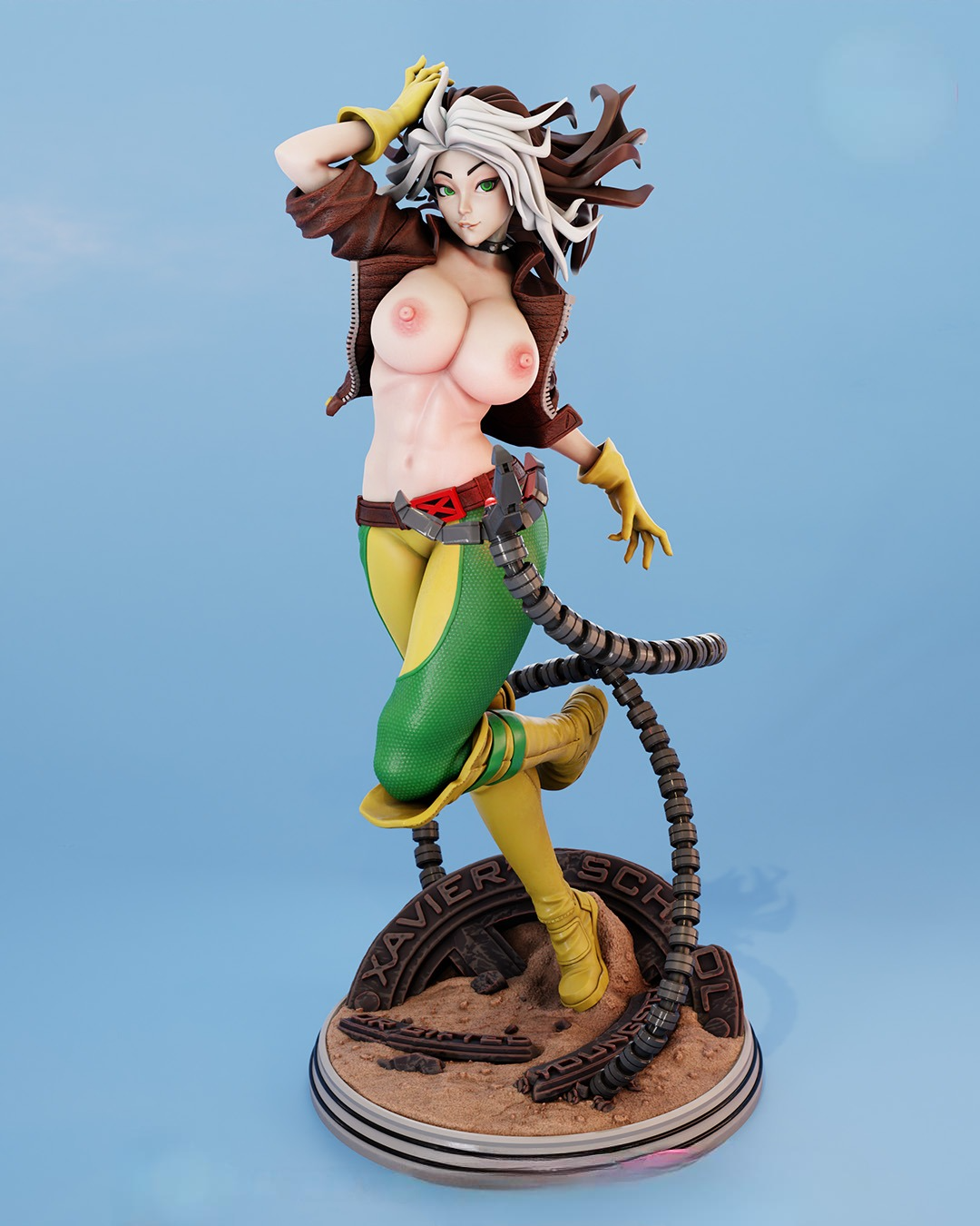 2474 Rogue Classic NSFW - X-MEN - STL 3D Print Files