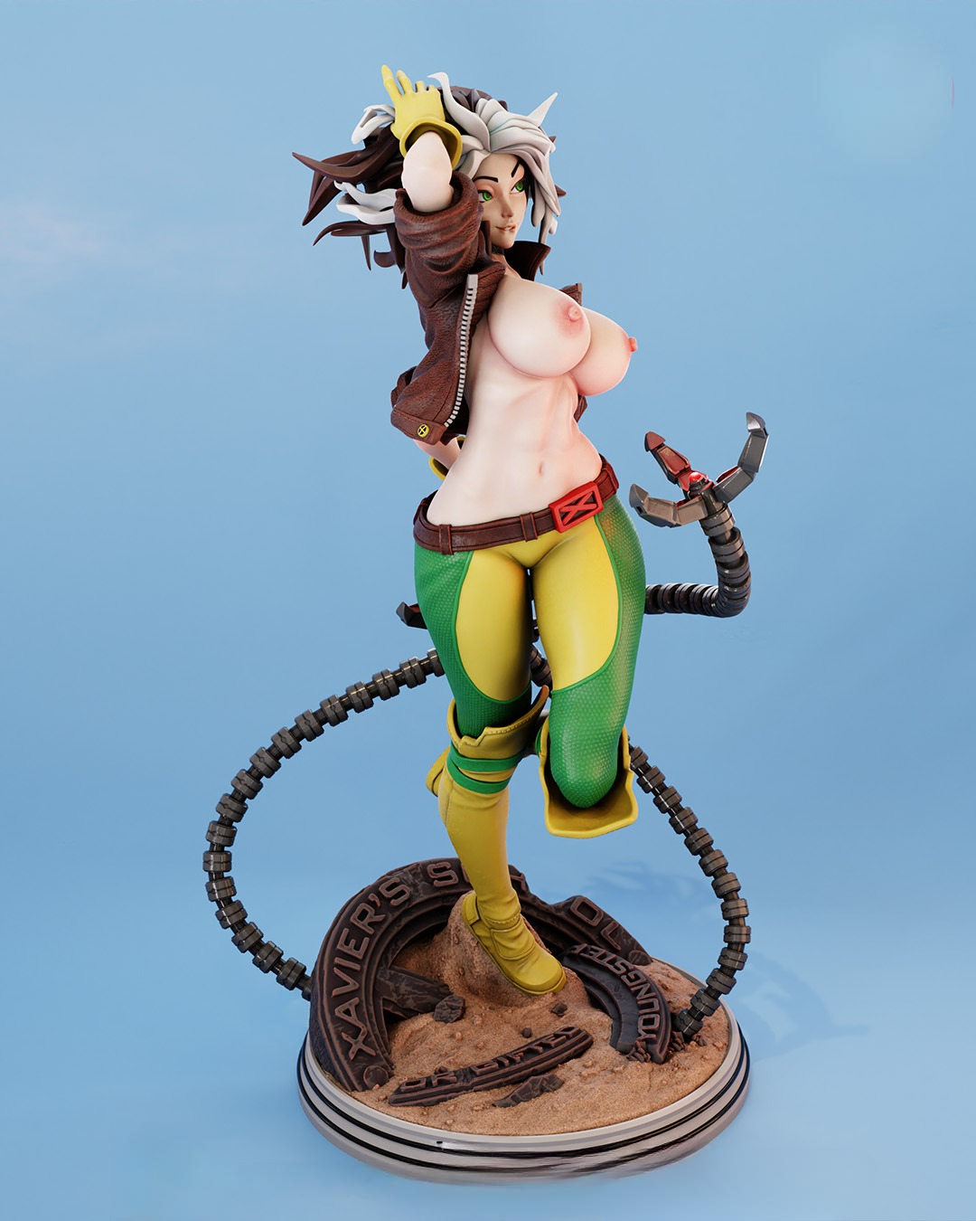 2474 Rogue Classic NSFW - X-MEN - STL 3D Print Files