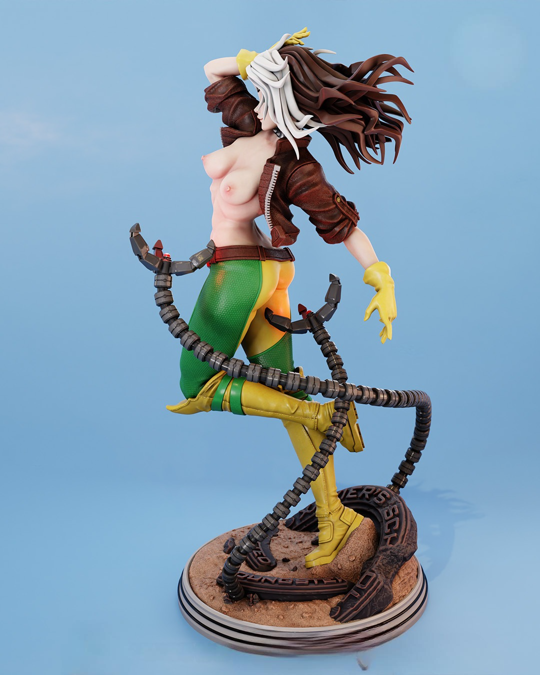 2474 Rogue Classic NSFW - X-MEN - STL 3D Print Files