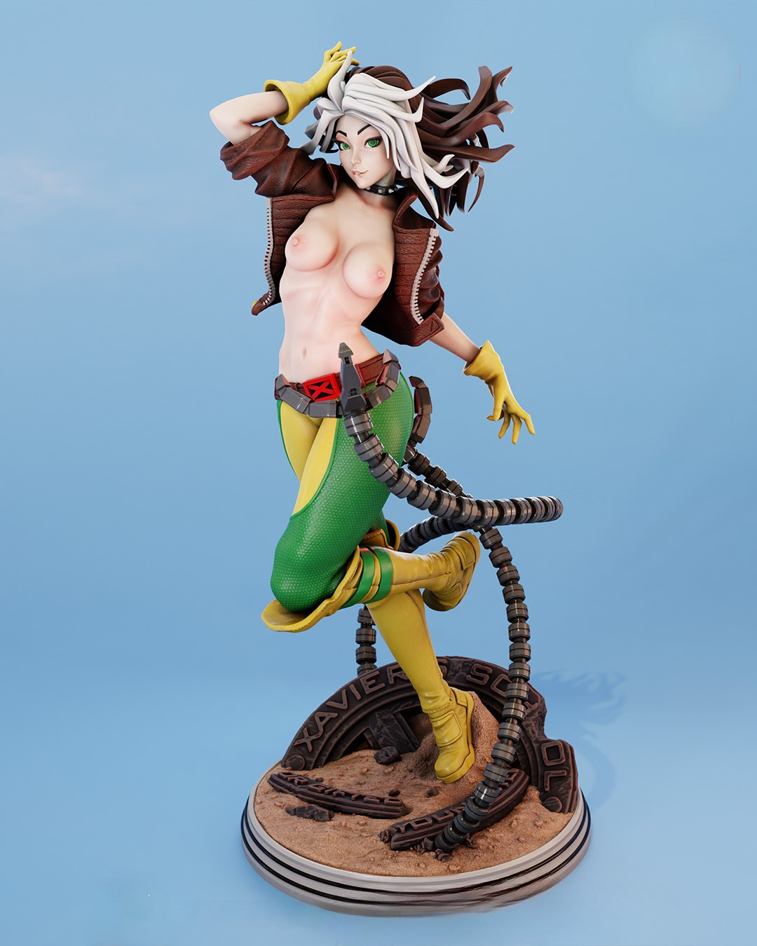 2474 Rogue Classic NSFW - X-MEN - STL 3D Print Files