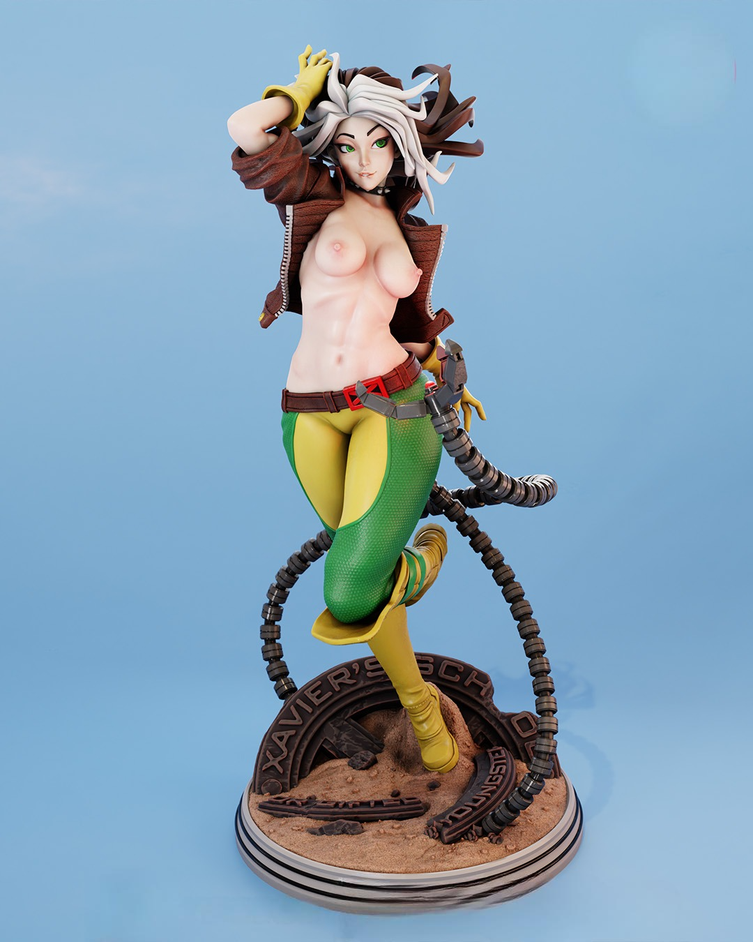 2474 Rogue Classic NSFW - X-MEN - STL 3D Print Files