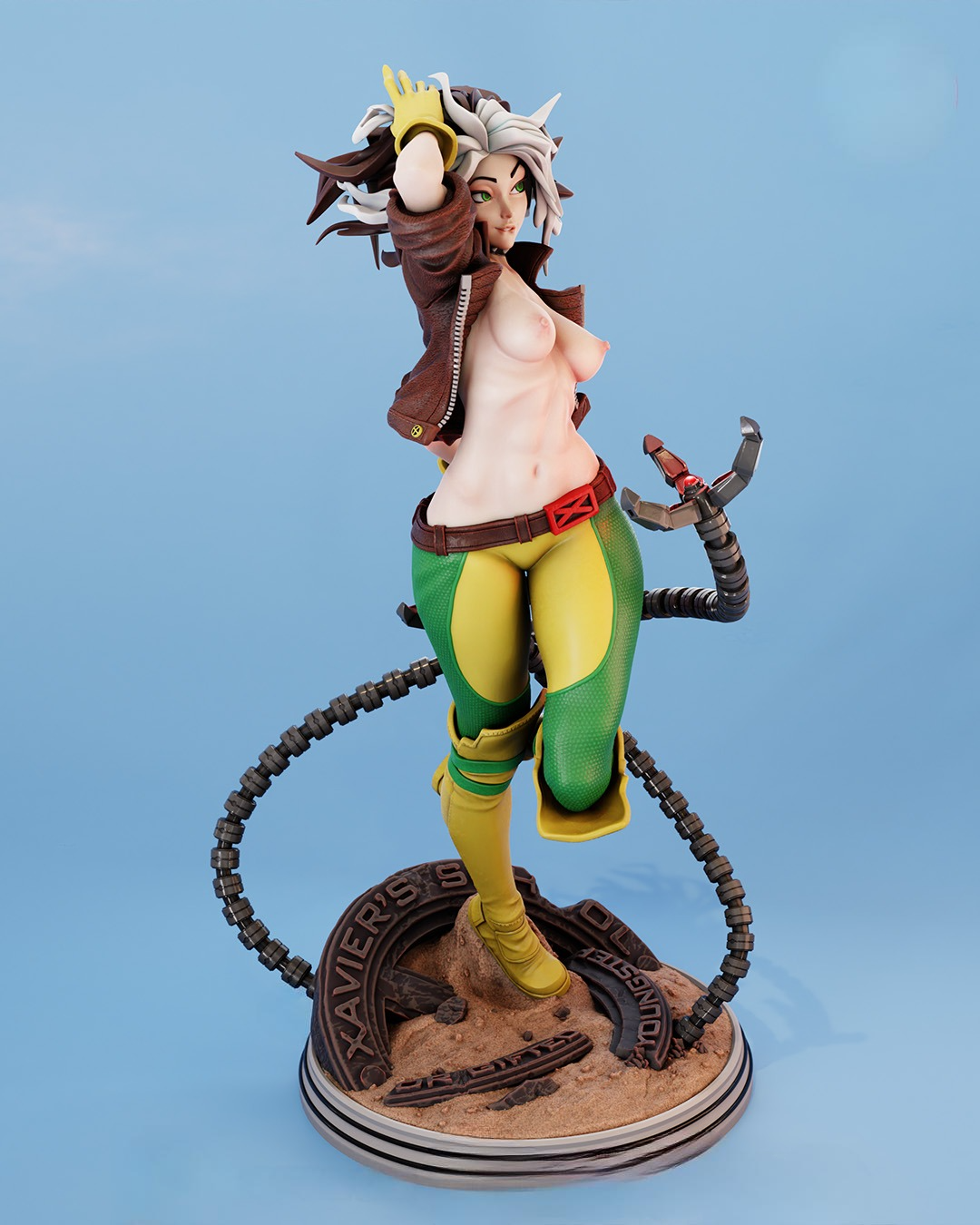 2474 Rogue Classic NSFW - X-MEN - STL 3D Print Files