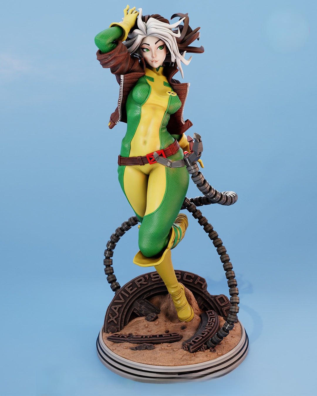 2474 Rogue Classic NSFW - X-MEN - STL 3D Print Files