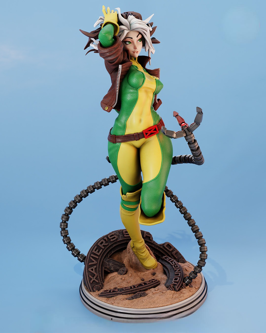 2474 Rogue Classic NSFW - X-MEN - STL 3D Print Files