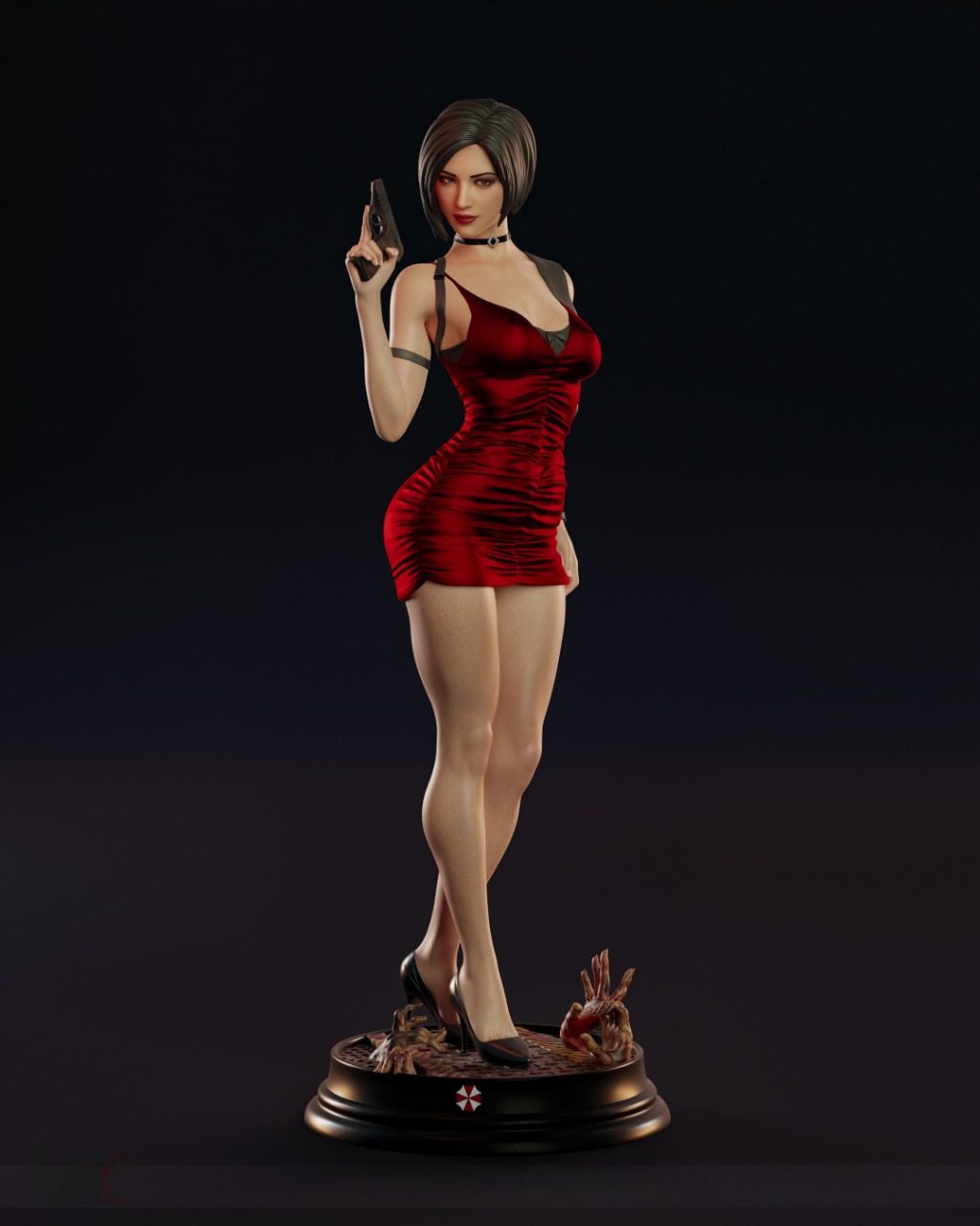 2479 Ada Wong - Resident Evil - STL 3D Print Files