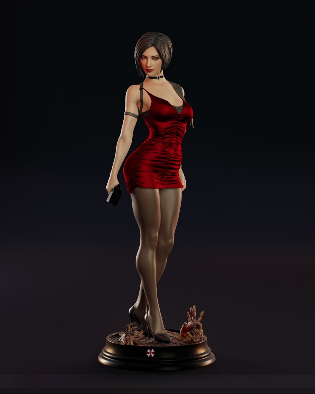 2479 Ada Wong - Resident Evil - STL 3D Print Files
