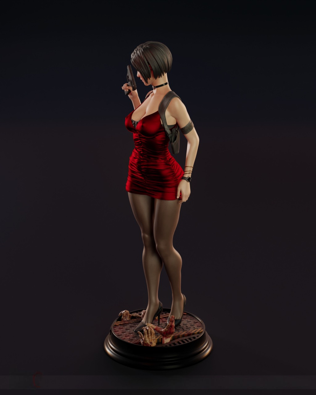 2479 Ada Wong - Resident Evil - STL 3D Print Files