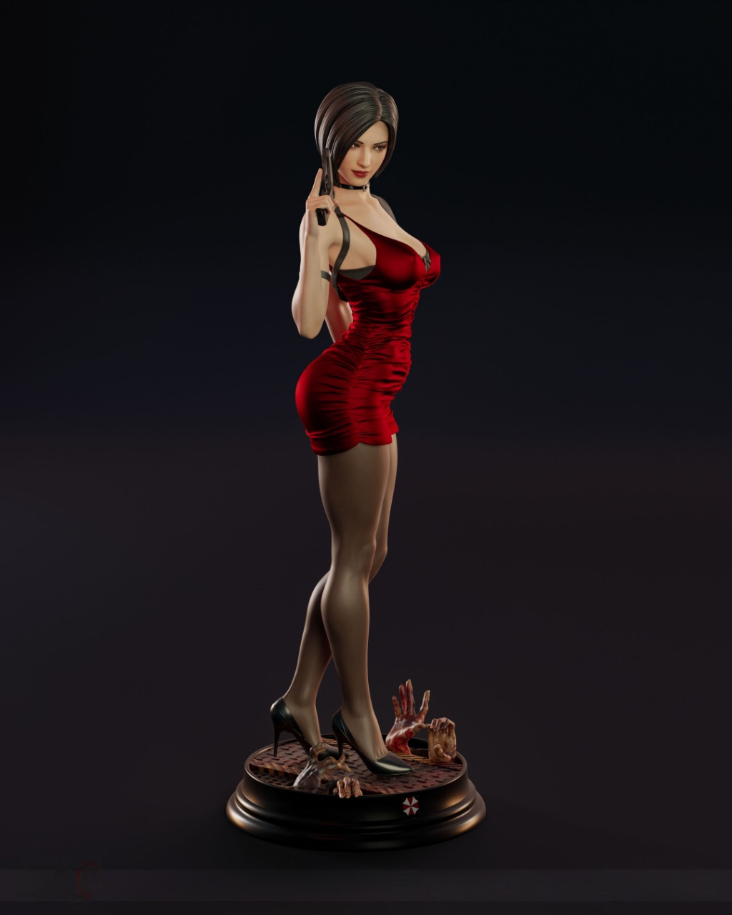 2479 Ada Wong - Resident Evil - STL 3D Print Files