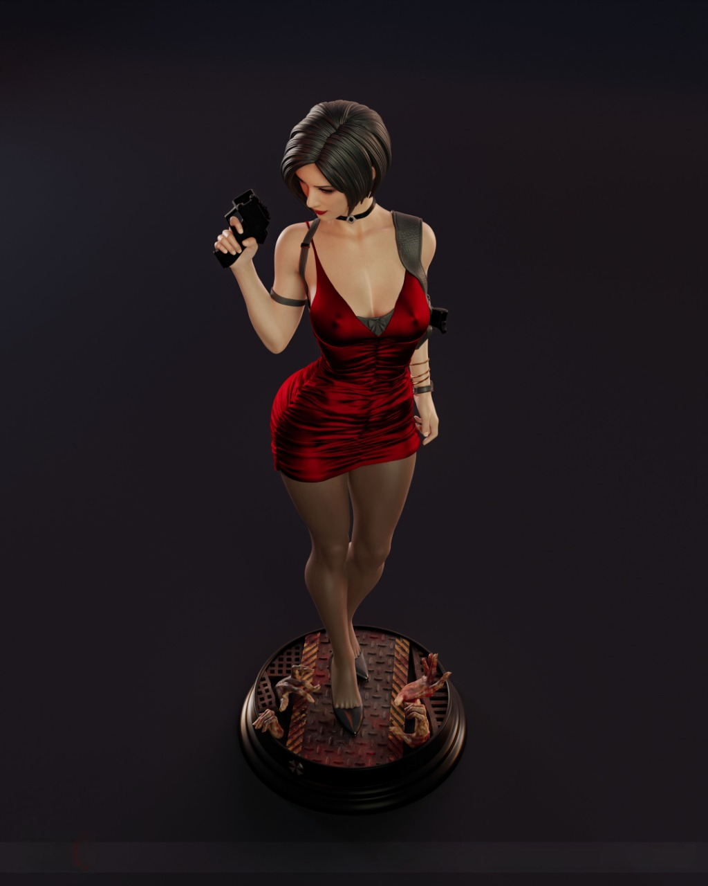 2479 Ada Wong - Resident Evil - STL 3D Print Files