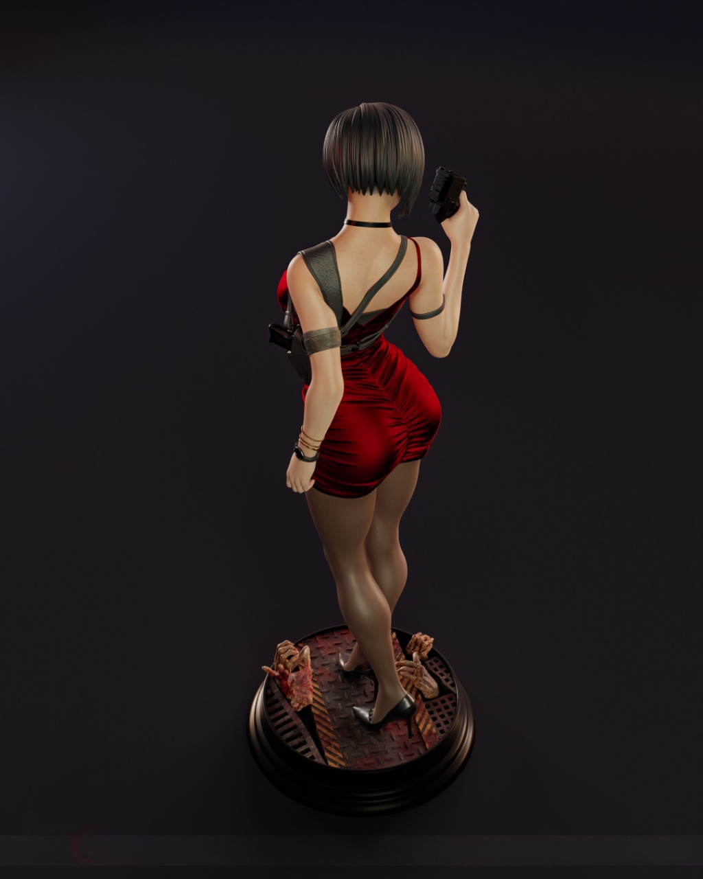 2479 Ada Wong - Resident Evil - STL 3D Print Files