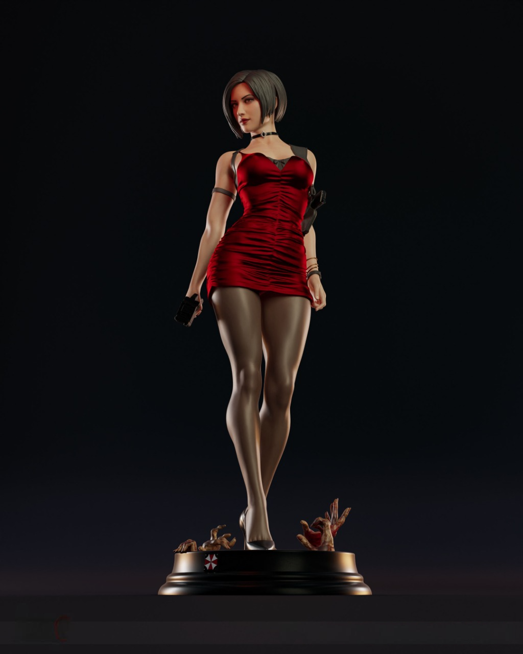 2479 Ada Wong - Resident Evil - STL 3D Print Files