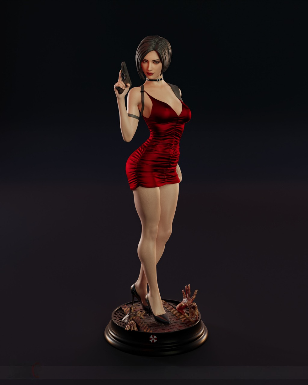 2479 Ada Wong - Resident Evil - STL 3D Print Files