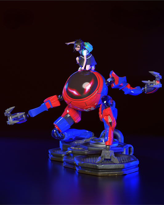 2494 Peni Parker - Into the Spider-Verse - STL 3D Print Files