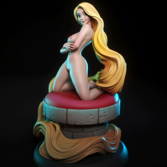 2536 Rapunzel NSFW - Disney - STL 3D Print Files