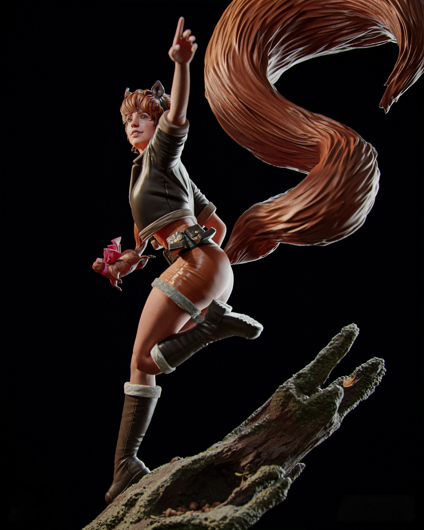 2577 Squirrel Girl - Marvel Comics - STL 3D Print Files