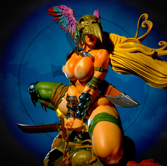 2665 Vulture Queen NSFW - STL 3D Print Files