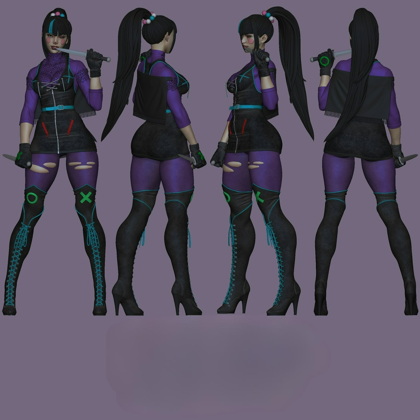 2686 Punchline - DC Comics - STL 3D Print Files