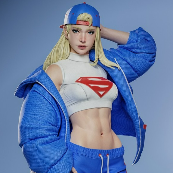 2687 Supergirl - DC Comics - STL 3D Print Files
