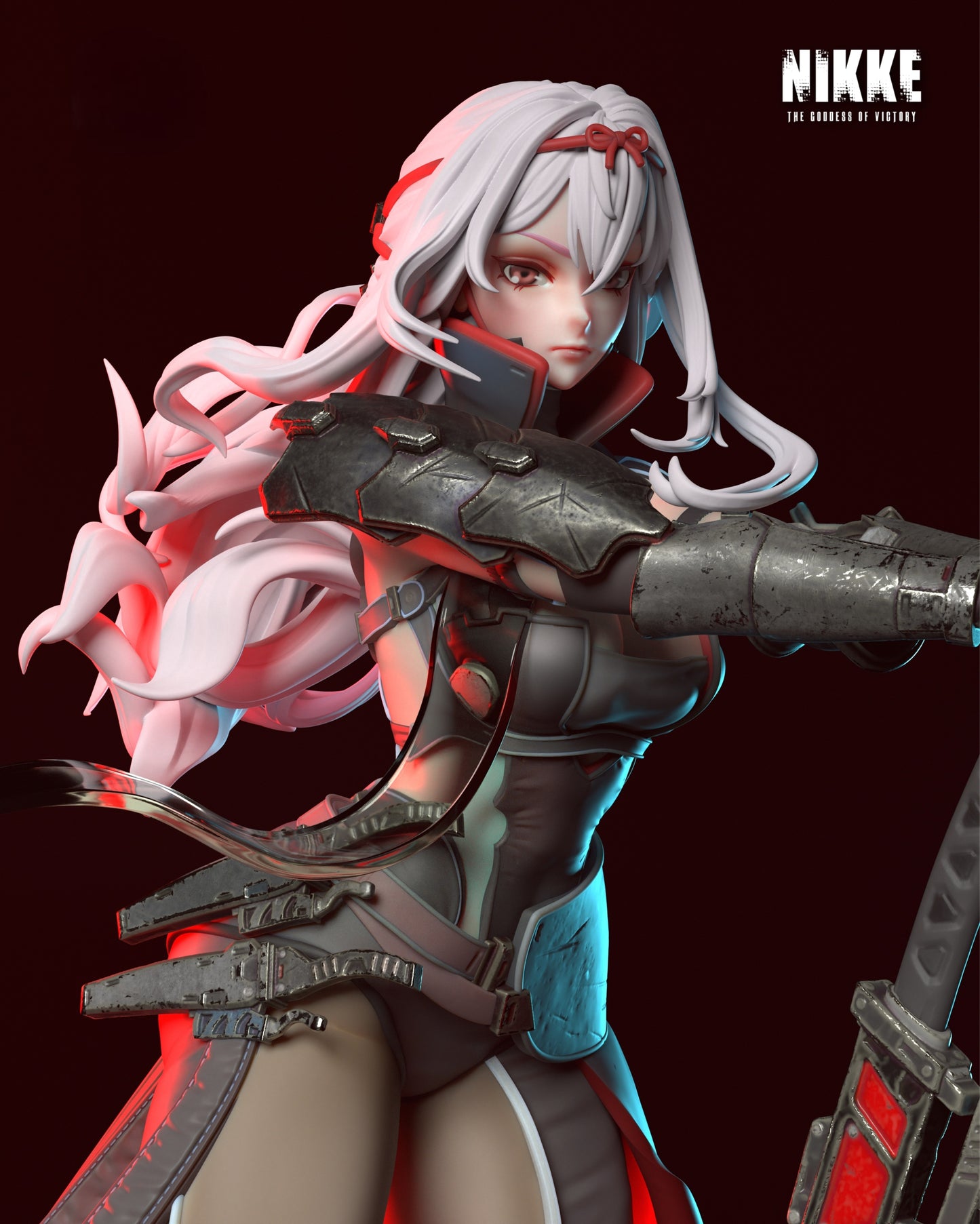 2696 Scarlet - Nikke Goddess of Victory - STL 3D Print Files