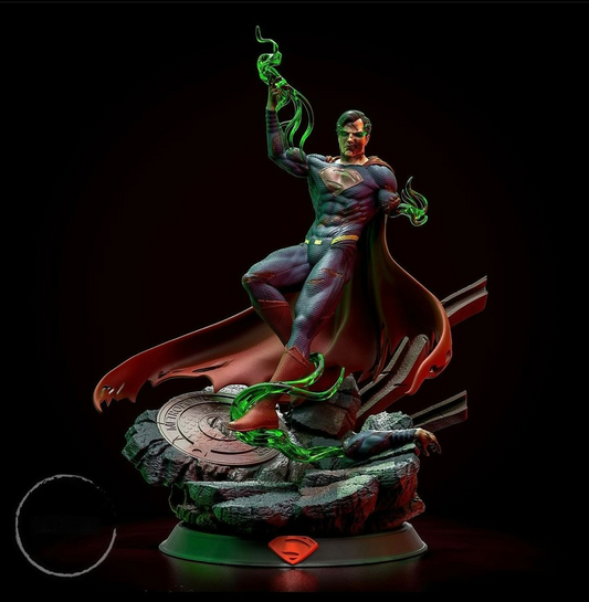 2723 Zombie Superman STL 3D Print Files