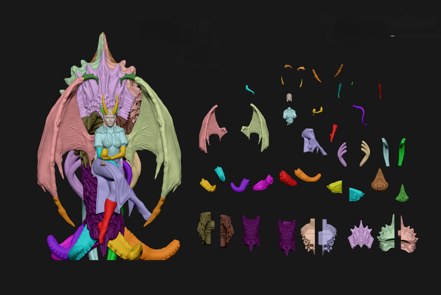 2759 Mizora - Baldurs Gate 3 - STL 3D Print Files