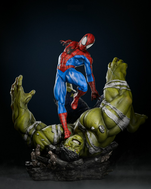 2772 SPIDER-MAN VS HULK - Marvel Comics - STL 3D Print Files