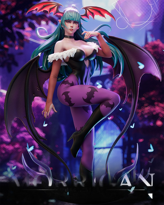 2808 Morrigan - Darkstalkers - STL 3D Print Files