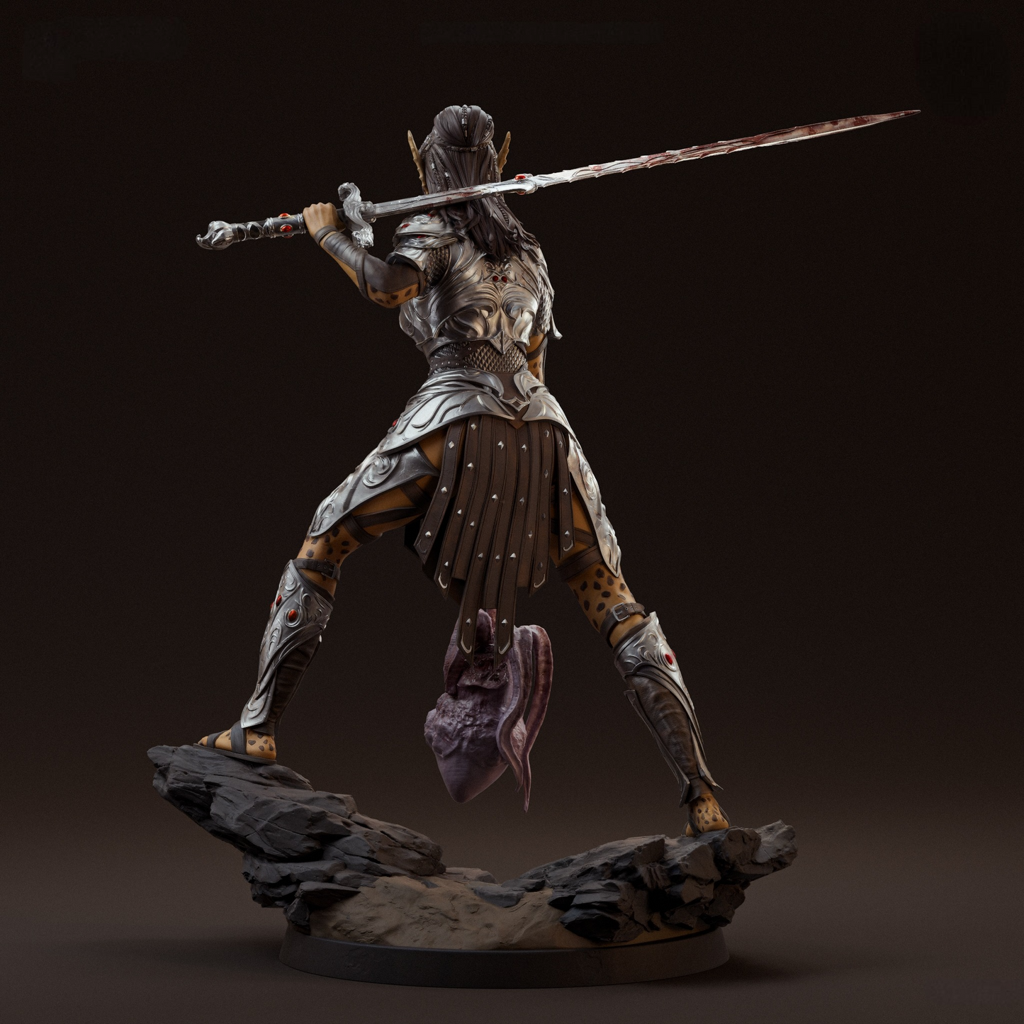 2813 Lae'zel - Baldurs Gate 3 - STL 3D Print Files