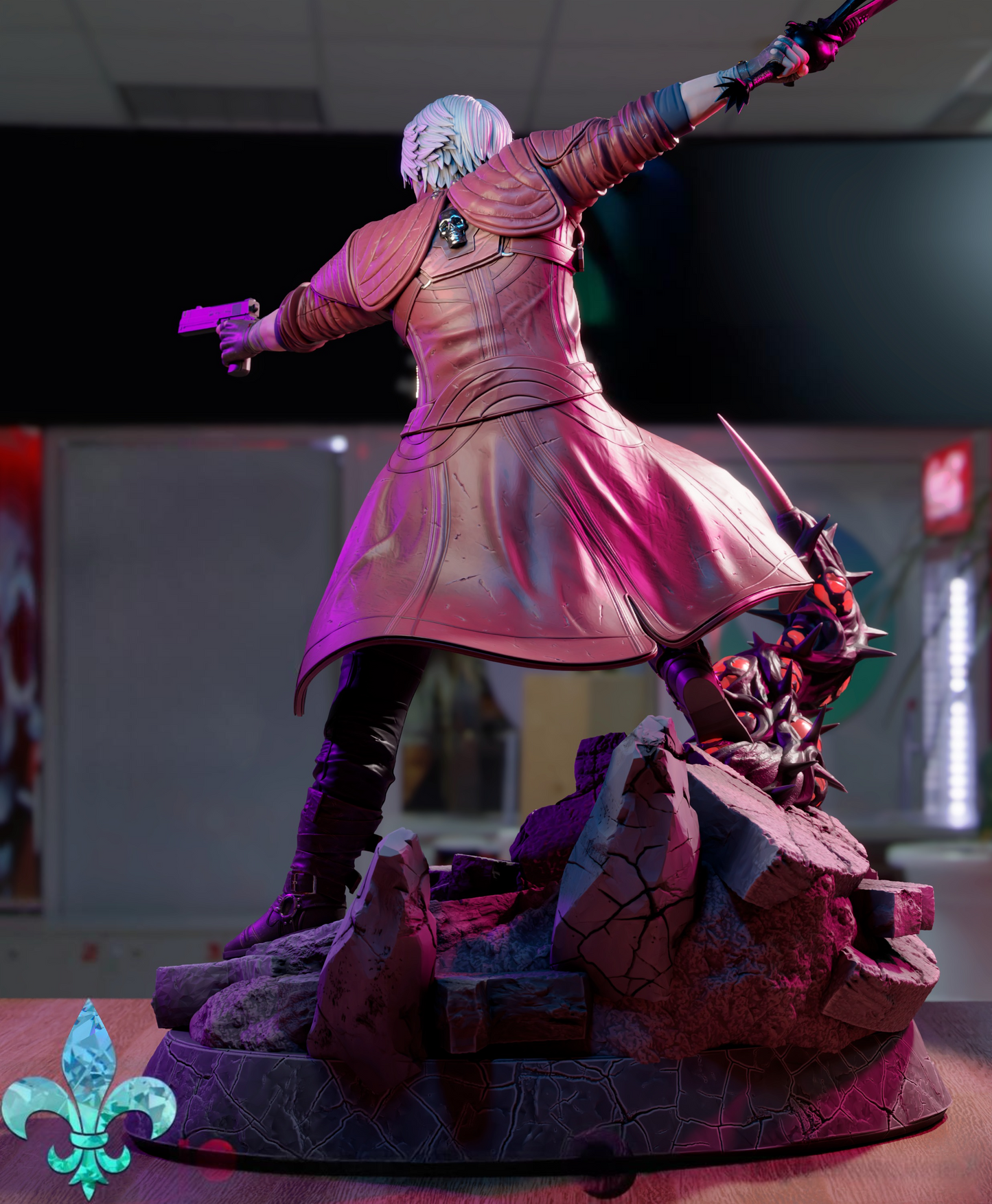 2826 Dante - Devil May Cry - STL 3D Print Files