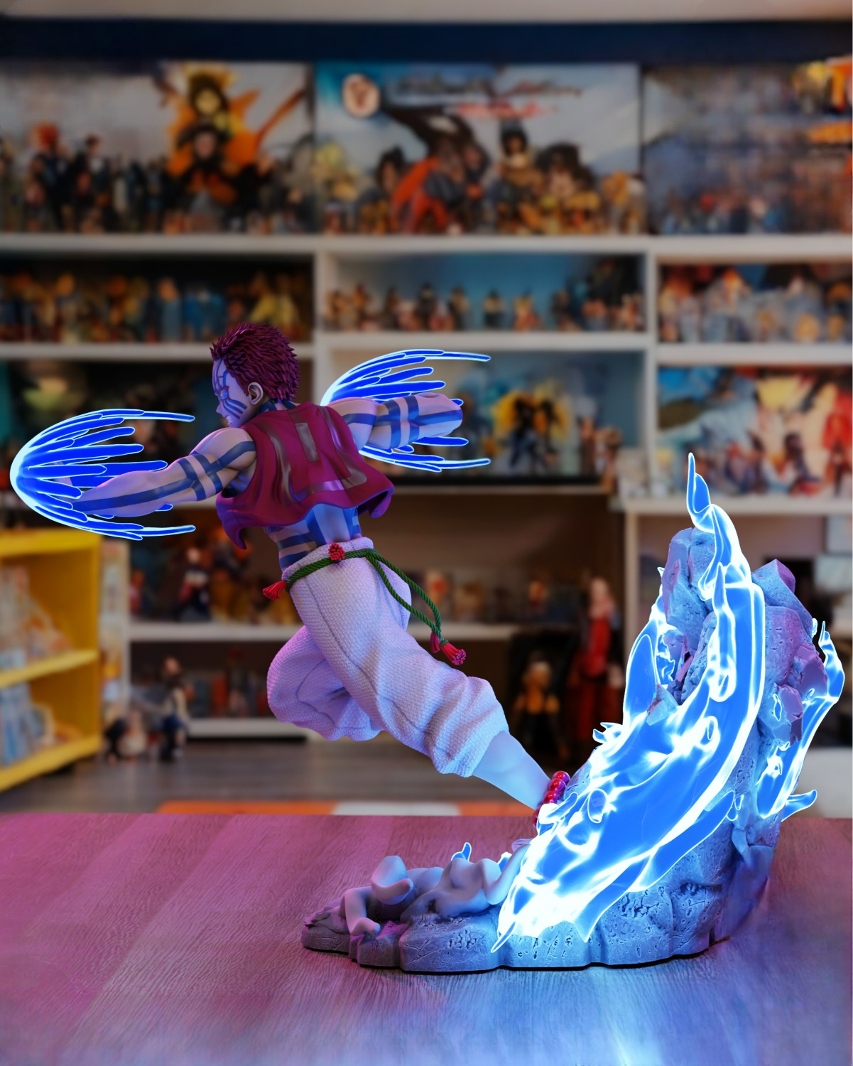 2832 Akaza - Kimetsu no Yaiba - STL 3D Print Files