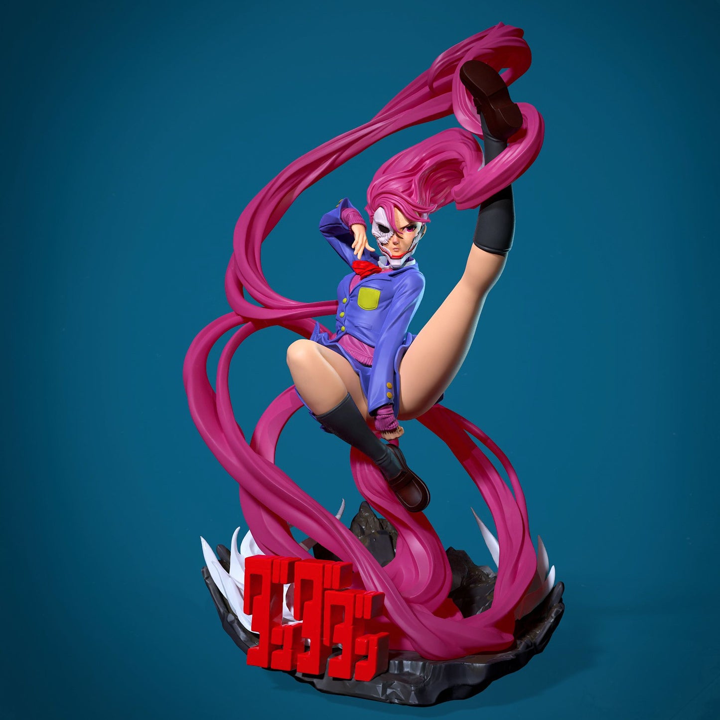 3889 Aira Shiratori - Dandadan - STL 3D Print Files