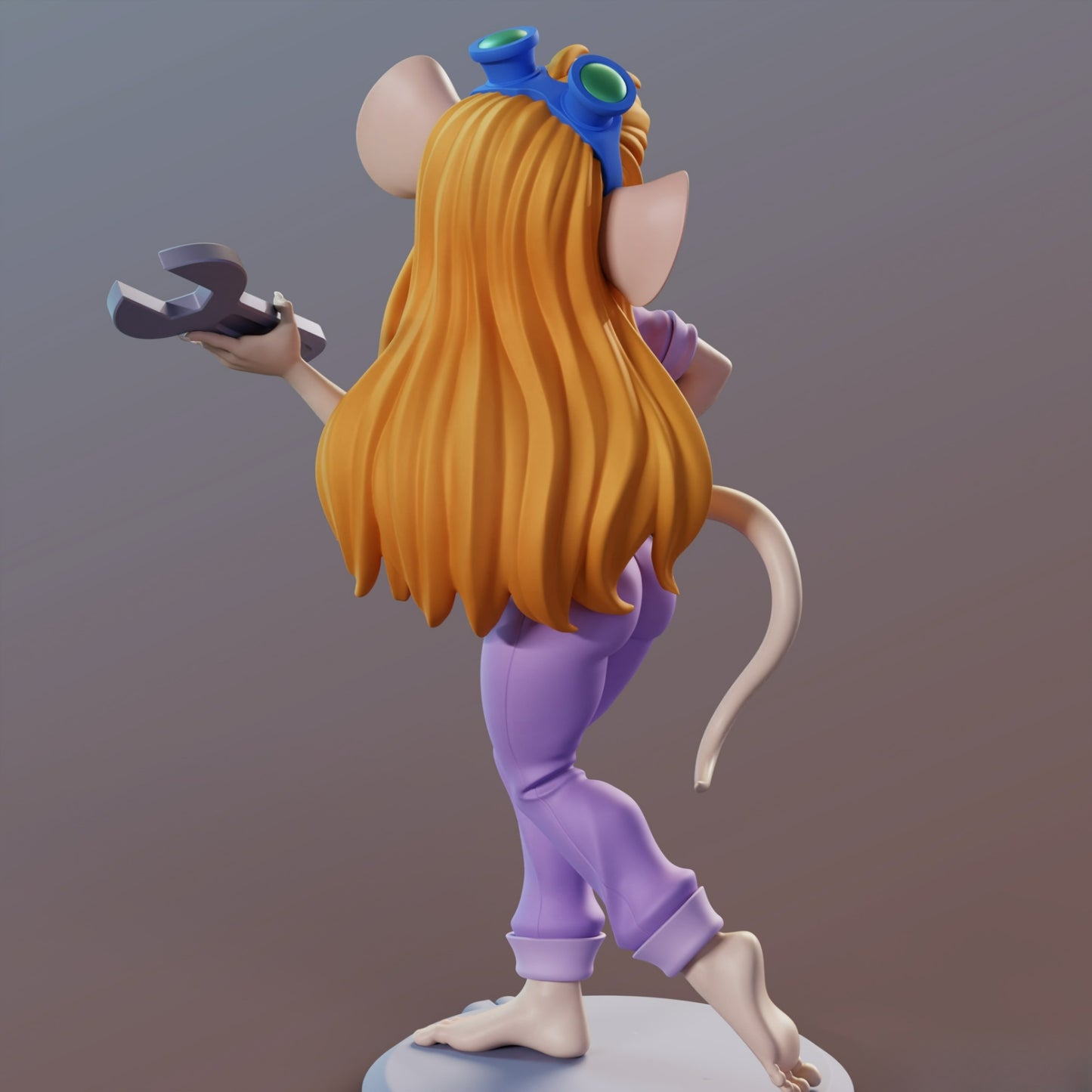 3659 Gadget Hackwrench NSFW - Chip 'n Dale Rescue Rangers - STL 3D Print Files