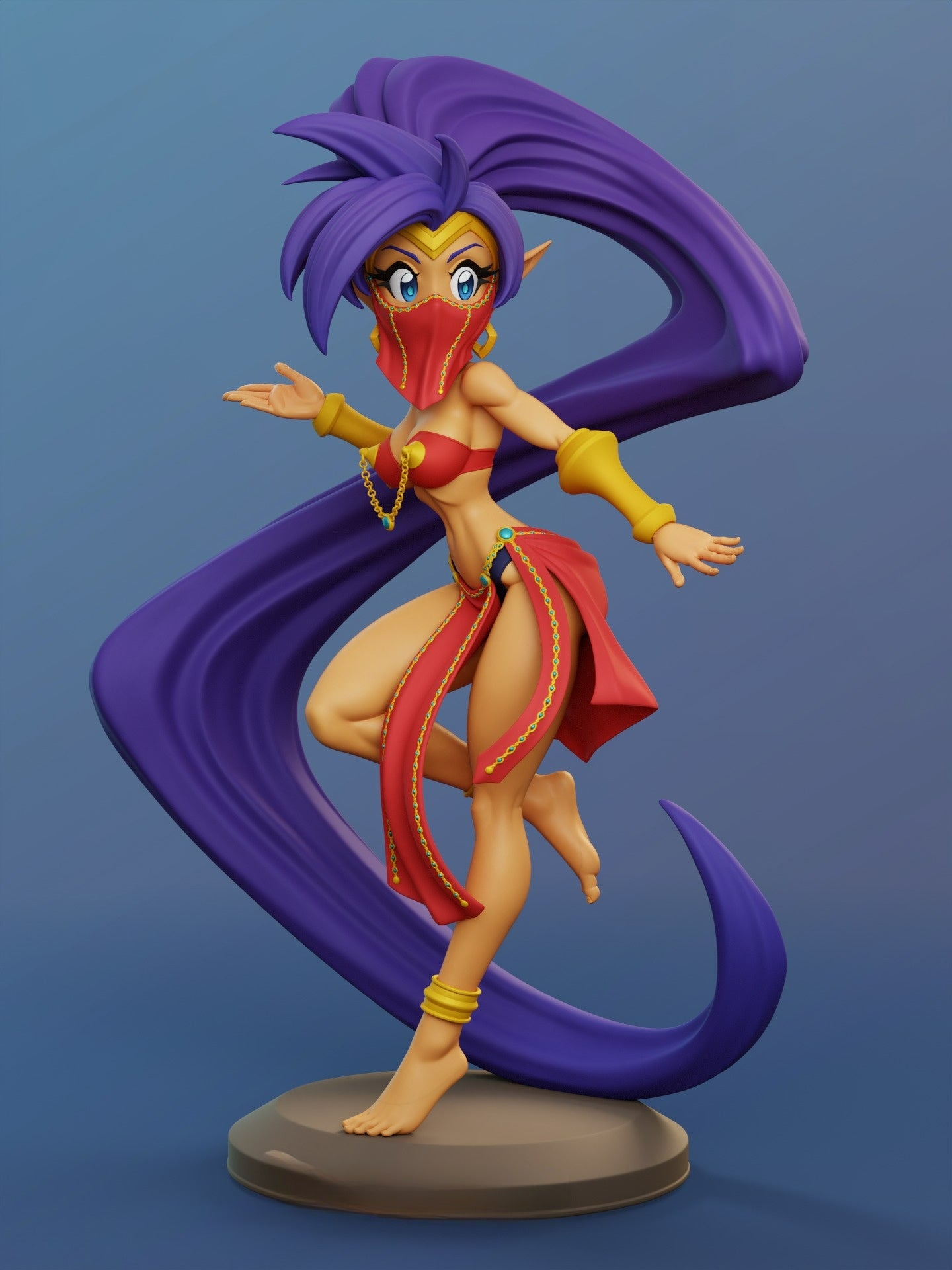 3797 Shantae - STL 3D Print Files