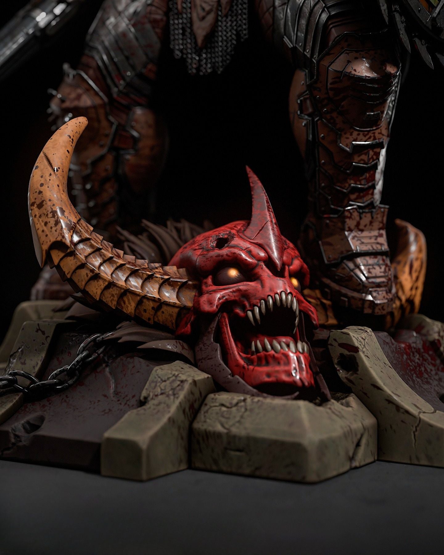 3944 Doom Slayer - Doom - STL 3D Print Files