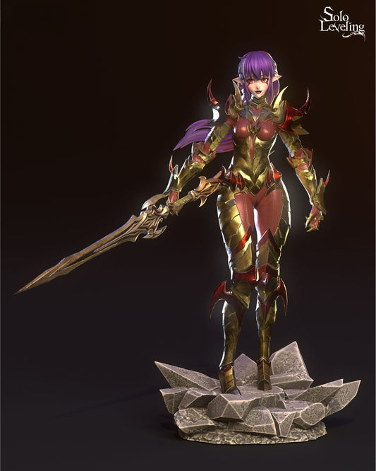 3863 Esil Radiru - Solo Leveling - STL 3D Print Files