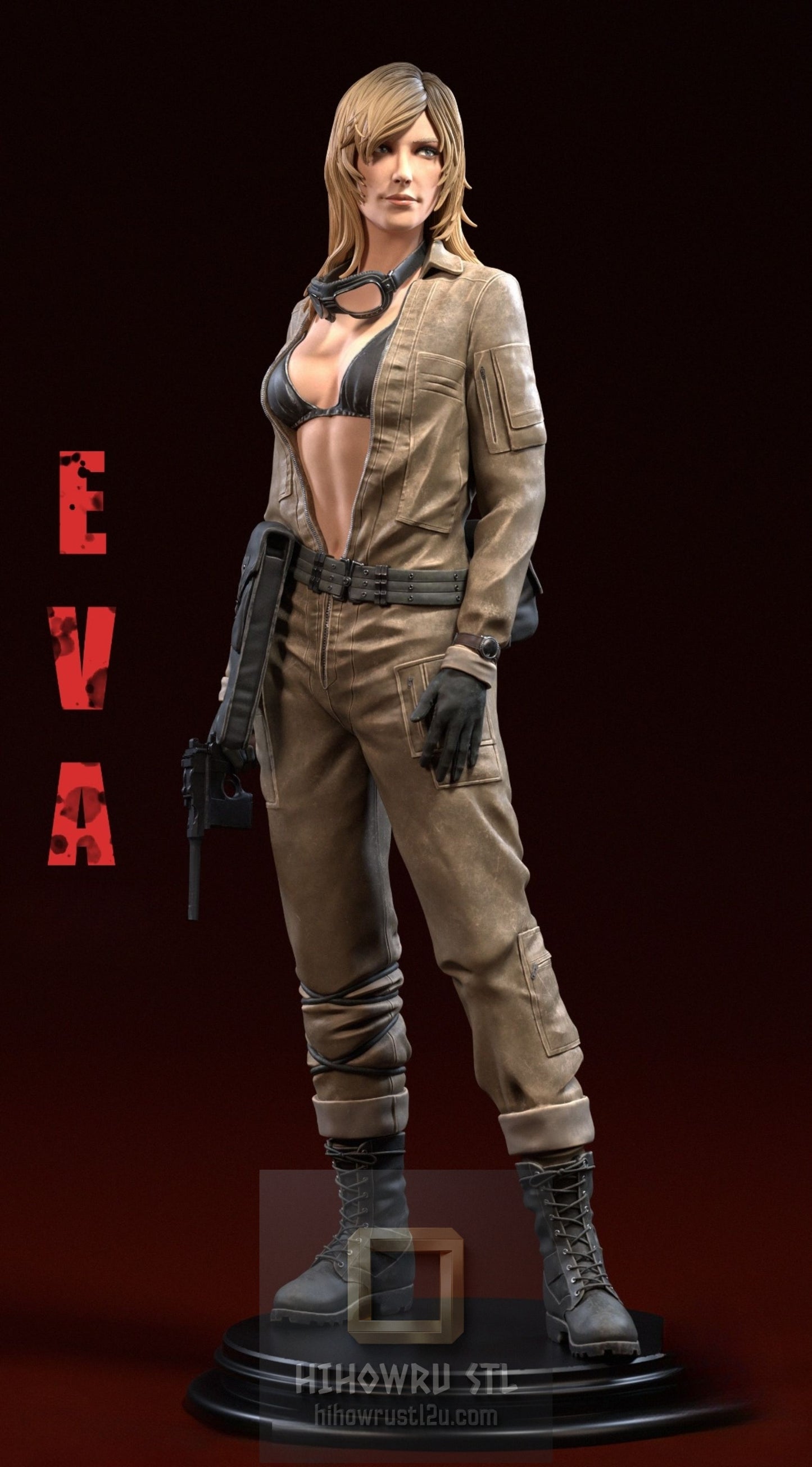 5070 EVA - Metal Gear Solid Delta - STL 3D Print Files