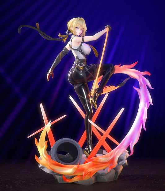 3646 Evelyn Chevalier - Zenless Zone Zero - STL 3D Print Files