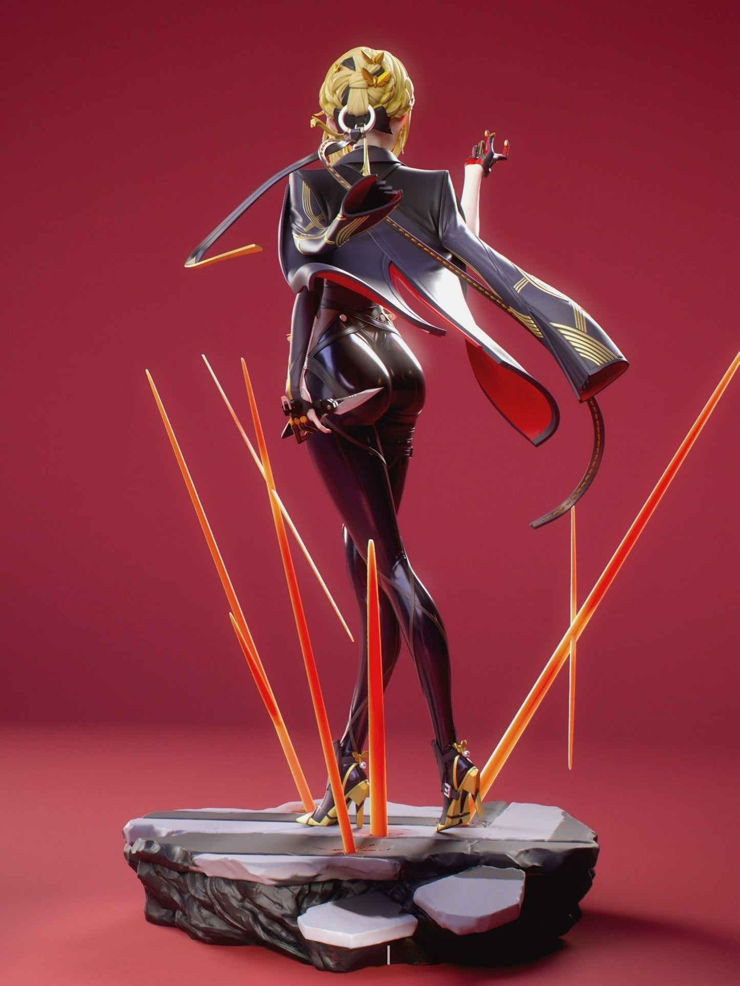 3584 Evelyn Chevalier - Zenless Zone Zero - STL 3D Print Files