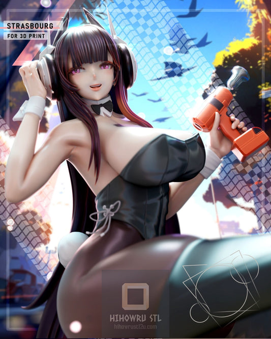 4318 Strasbourg - Azur Lane - STL 3D Print Files